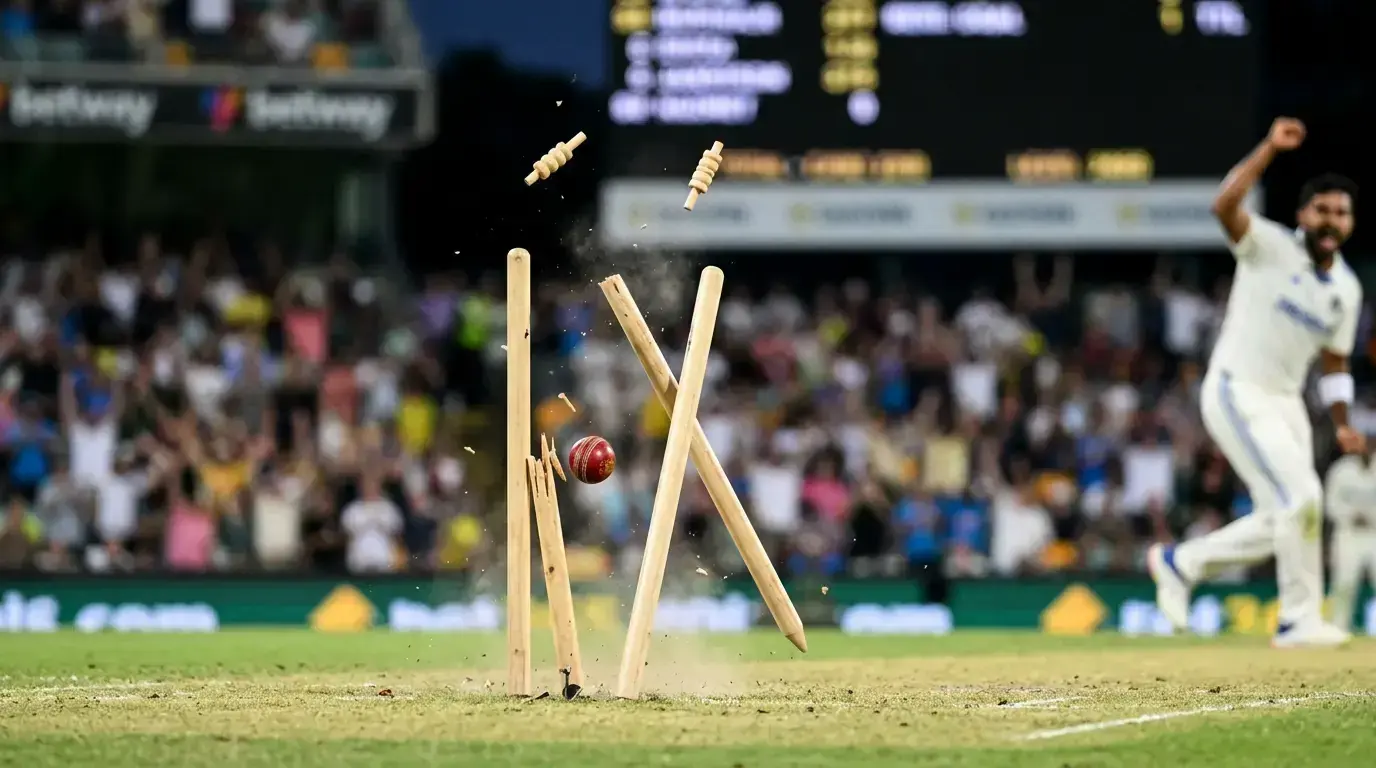 Live cricket odds shifting dramatically after a key wicket falls during a T20 match