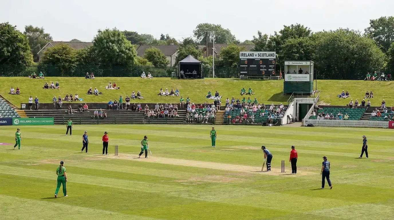 Women's cricket bilateral series match at smaller venue showing less competitive market pricing